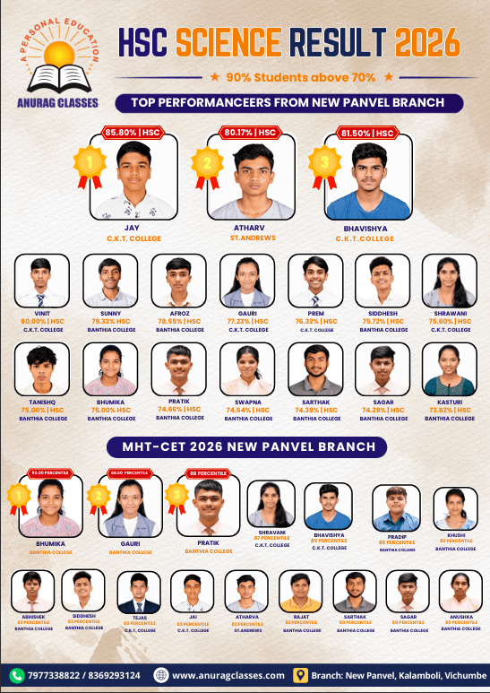 HSC Science Result New Panvel